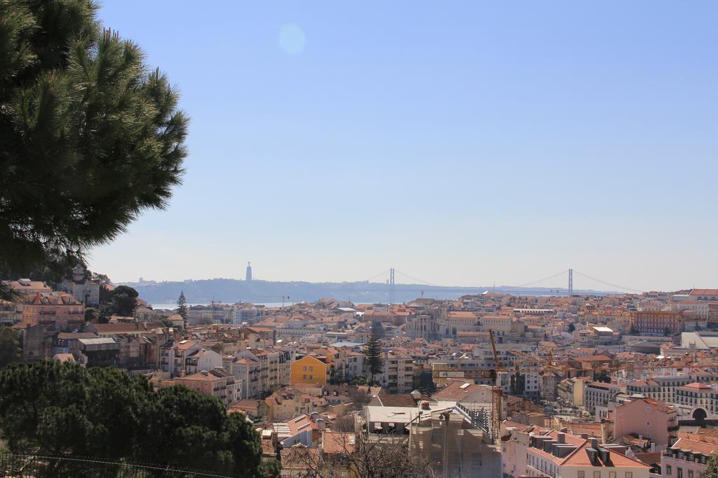 Vista Espetacular Baixa E Rio Lägenhet Lisboa Exteriör bild
