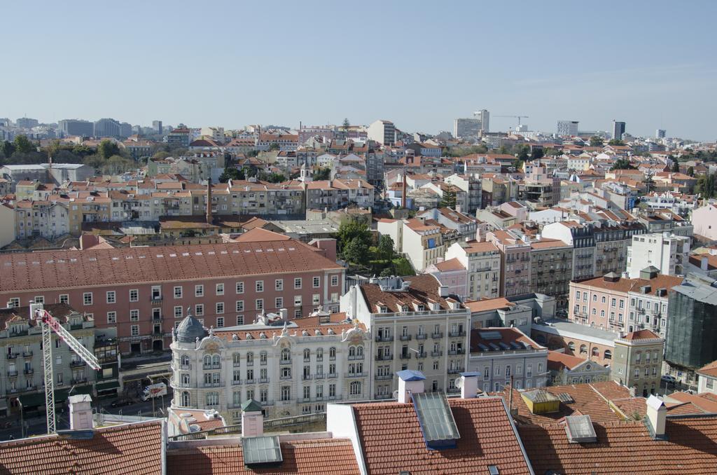 Vista Espetacular Baixa E Rio Lägenhet Lisboa Exteriör bild