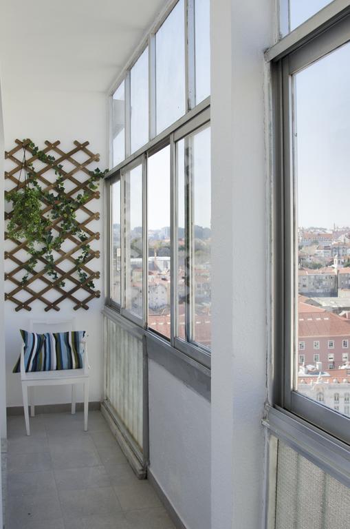 Vista Espetacular Baixa E Rio Lägenhet Lisboa Exteriör bild